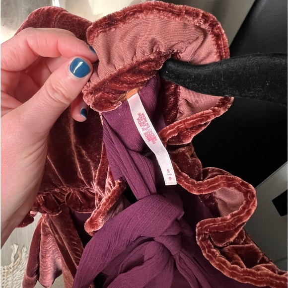 Free people Velvet Dress - Picture 2 of 4